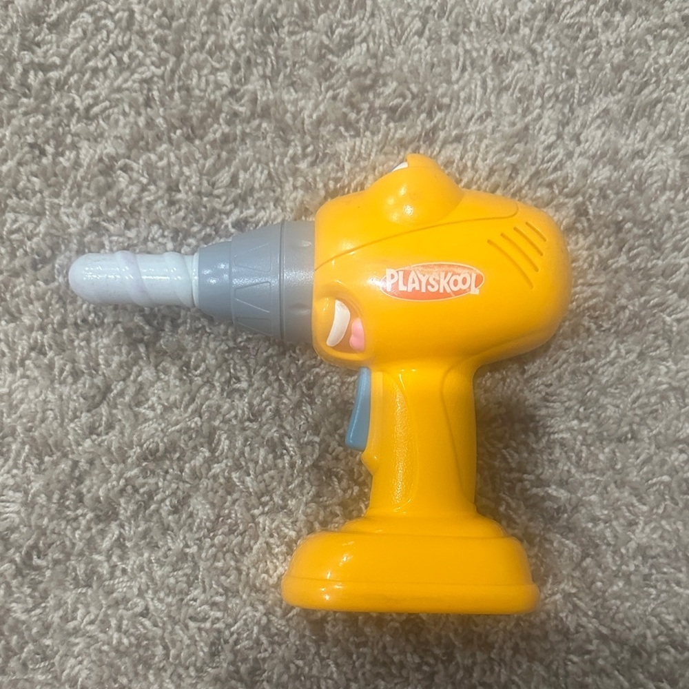 Yellow Toy Drill for Kids